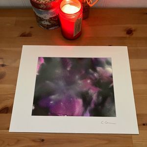 New Original Signed Artwork Alcohol Ink on Paper 112